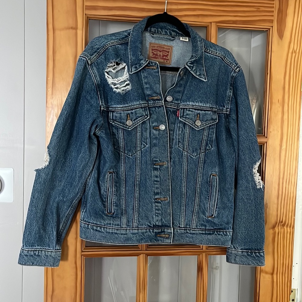 Levi’s Distressed Trucker Jacket